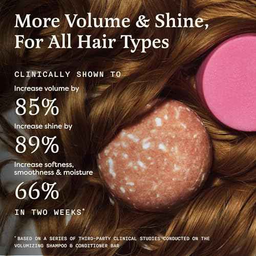The Earthling Co. Shampoo & Conditioner Bar Set - Promote Hair Growth, Strengthen & Volumize All Hair Types - Paraben & Sulfate Free Formula with Natural Ingredients for Dry Hair (Vanilla Coconut)