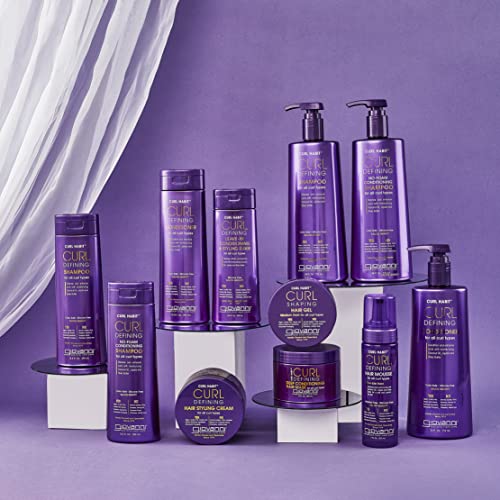 GIOVANNI Curl Habit Curl Defining Conditioner - Conditioner Curly Hair, Condition and Enhance with Coconut Oil, Jojoba, & Shea Butter, Vegan, Cruelty Free, Silicone Free - 24 oz