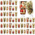 48 Pcs Christmas Hand Cream Bulk Gift Set Retro Christmas Mini Hand Lotion Travel Size Moisturizing Body Cream for Women Homeless Birthday Xmas Gift Stocking Stuffer