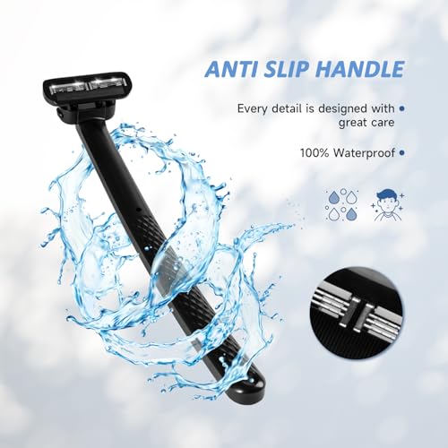 Back Shavers for Men The DIY Back Hair Shaver for Men with Safety Blade Technology & Ergonomic Handle for Men