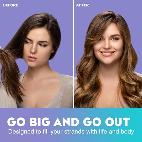 OGX Biotin & Collagen Extra Strength Volumizing Shampoo for Thicker,Fuller Hair,25.4 fl oz,(Pack of 2)