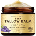 Brooklyn Botany Beef Tallow Balm ? Grass Fed Beef Tallow for Skin and Face ? Nourishing Face Moisturizer Infused with Lavender ? 2 oz