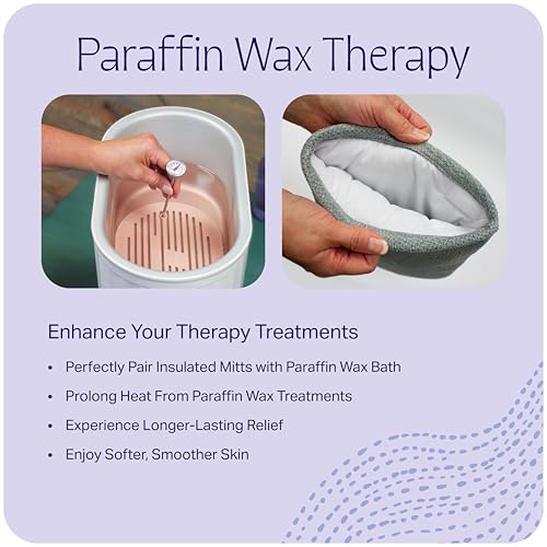Therabath Insulated Mitts for Paraffin Wax Bath