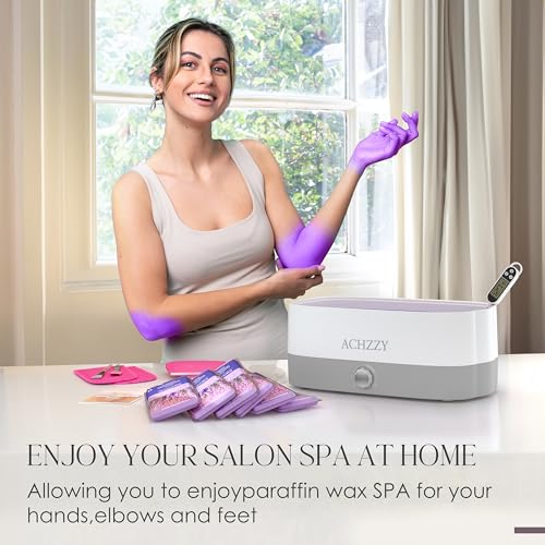 Paraffin Wax Machine for Hands and Feet, 4000ml Paraffin Bath, Paraffin Wax Warmer with Refills, Fast Wax Meltdown, Precision Temperature Control