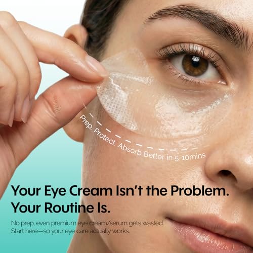 ZealSea Absorbmate Under Eye Patch - A Breakthrough Eye Cream & Serum Mate in Just 5?10 Mins to Boost Absorption, Instantly Prep Eye Area for Sensitivity Buffer ? Made to Pair with Eye Care, 18pack x2
