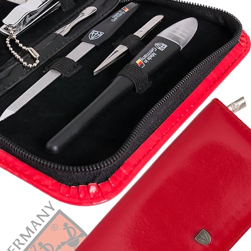 3 Swords Germany - Brand Quality 9-Piece Pedicure kit Set - Callus Remover and Nail Care Tools - Made in Solingen/Germany