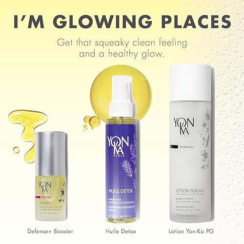 Yonka Huile Detox | Dry Body Oil | Nourishing and Invigorating | With Sunflower and Sesame Oils | Relaxing Treatment