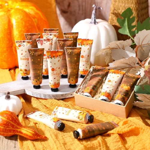 40 Pcs Thanksgiving Baby Shower Hand Cream Bulk Hand Cream Gifts a Little Pumpkin Baby Shower Party Favors for Guests Travel Size Lotion Autumn Thanksgiving Wedding Birthday Party Supplies