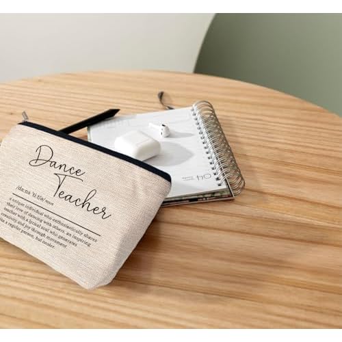 Ayxvt Dance Teacher Gifts: Makeup Bag, Cosmetic Bag, Christmas & Birthday Gifts For Women