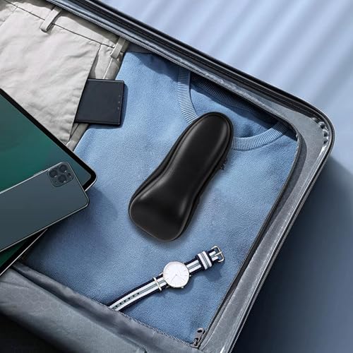 Linkidea Hard Shell Electric Shaver Storage Case for Travel & Daily Use, Protective Organizer Case Compatible with Philips Norelco Series 7, Compact Men's Shaver Bag (Black)