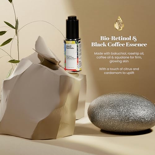 Bio-Retinol & Black Coffee Contouring Essence ? Anti Wrinkle Retinol, Skin Care Must Haves for Nourishment and Lifting, Sun Damaged Skin Repair Face