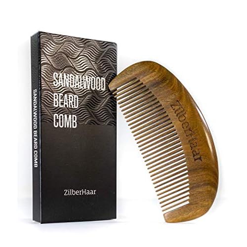 ZilberHaar Beard Grooming Pro Bundle - Regular Brush + 2oz Beard Oil + Sandalwood Beard Comb