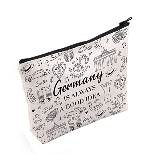 JXGZSO Funny EMT Paramedic Gift Wee Woo Makeup Travel Bag First Responders Gifts Ambulance Pouch Bag Gift for Nurse Doctor
