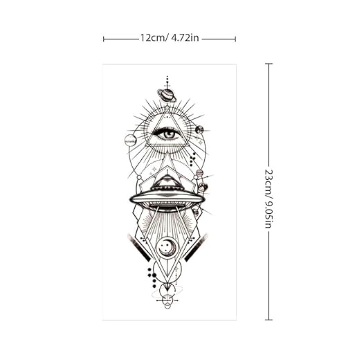 Temporary Tattoos Animal Viking tribal tattoo Totem sticker,16 Sheets Waterproof Long Lasting Fake tattoo for Men Arm Q781
