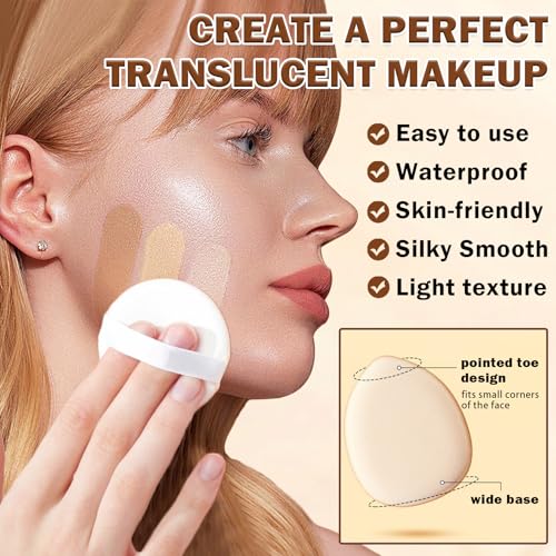 Air Brush Makeup Foundation,Magic Minerals Airbrush Foundation Makeup,Silk Flawless,Buildable Coverage,Moisturizing Formula for Smooth Radiant Skin (01 Natural/Warm Porcelain)