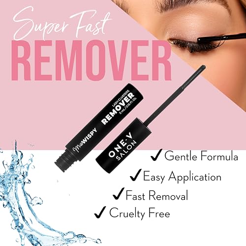 One V Salon DIY Individual Lash Extension Kit 4-Pack, Includes 154 Pc Miss Wispy Lash Clusters(Day to Night), Waterproof Lash Bond and Seal, Eyelash Applicator Tool and Lash Extension Remover