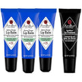 Jack Black Intense Therapy Lip Balm, 0.25-Oz., Pack of 3 ? Natural Mint & Shea Butter, SPF 25 Sun Protection, Lip Moisturizer + Jack Black Night Mode Lip Treatment - Overnight Hydrating Lip Mask