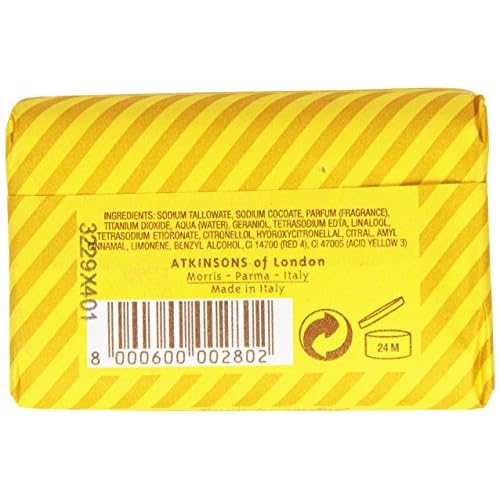 Atkinsons Golden Cologne Soap 125g