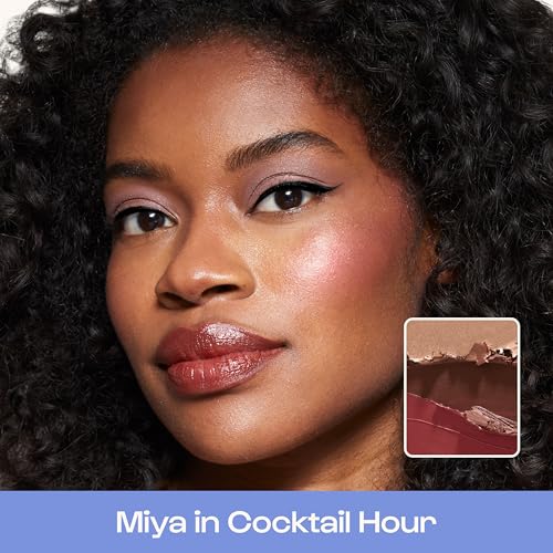 Alleyoop Stack The Odds ? All-in-One Cream Makeup Palette with Blush, Contour, Bronzer & Highlighter, Stackable Face Palette for Natural Color, Easy Touch-Ups & Travel Makeup Convenience,Cocktail Hour