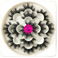 DAODER Lashes False Eyelashes 20MM Dramatic Look Faux Mink Wispy Long Fake Eye Lashes Pack for Women Daily Makeup 7 Pairs (6D 25mm Lashes)