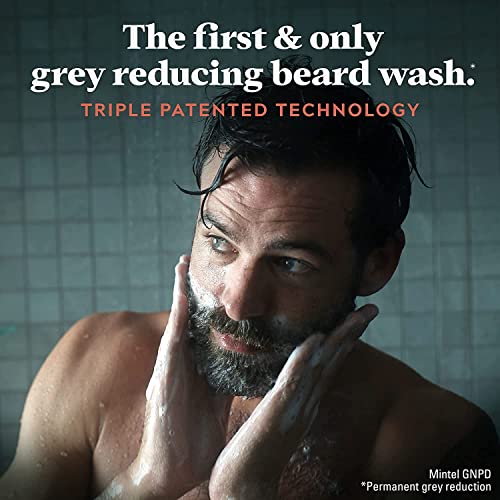 Just for Men Control GX Grey Reducing Beard Wash with Keratin, 4 Fl Oz (Packaging May Vary) - 6 Pack