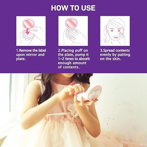 peach and Baby Kids Mineral Sun Cushion SPF50+ PA++++ (Angel's Wings)