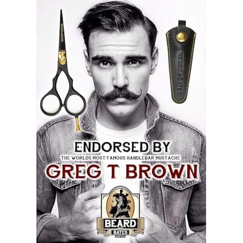 BEARD & BATES Factory Seconds Beard Tool Kit, Wooden Comb, Scissors, Brush, Deep Discount