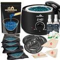 Lifestance L2 Digital Wax Warmer Hair Removal Kit + 1LB Chamomile Wax Beads