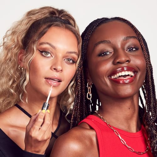 Rimmel Powder Natural Bronzer, Sun Bronze & Stay Glossy Lipgloss 6 Hour Lip Gloss, Seduce Me Bundle
