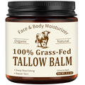 Veakoo Beef Tallow for Skin & Face, Organic Grass Fed Beef Tallow Balm, Unscented Natural Tallow Face Moisturizer, Body Butter, Moisturizing Cream for Women Men, Nourish Soothe Dry Skin