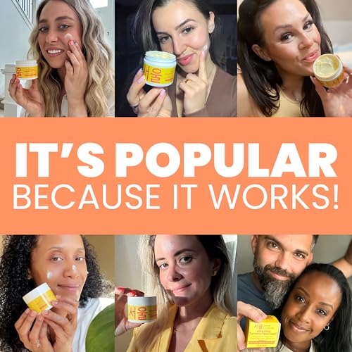 SeoulCeuticals Korean Skin Care Turmeric Cream ? Face Moisturizer for Dull Dry Skin - Korean Skincare K Beauty for Glass Skin 2oz