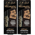 L.A. Girl Volumatic Mascara, Black Brown GMS652 (Pack of 2)