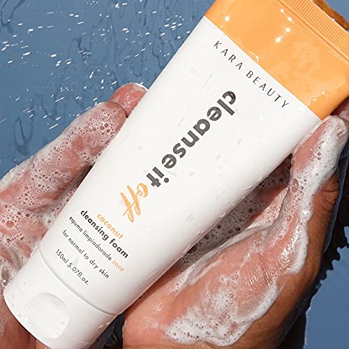 Kara Beauty CLEANSE IT OFF Coconut Facial Cleansing Foam - VEGAN