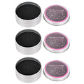 3Pcs/Set Makeup Brushes Cleaner Sponge Dry Brushes Cleaner Eye Shadow or Blush Color Removal Sponge Tool