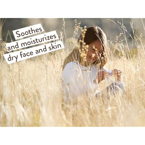 Babo Botanicals Moisturizing Oat & Calendula Miracle Face Cream ? Shea Butter Hydration for Dry or Sensitive Skin ? Gentle for Baby, Toddler, Kids & Family ? Vegan