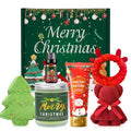 JAOJAO Bath and Body Set, Gifts for Women Include Scented Candle, Body Lotion, Bath Bomb, Towel Bear, Deer Antler Headband, Aromatherapy Oil, Provide a Relaxing Bath for Mom, Girlfriend, Friends