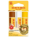 Burt¡¯s Bees SPF 30 Lip Balm, Island Getaway - Coco Loco, Beaches & Cream, Tropic Like It's Hot, Water-Resistant Sun Care, Natural Origin Lip Treatment, 3 Tubes, 0.15 oz