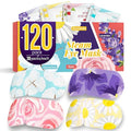 AROIC 120 Pack Steam Eye Masks Disposable for Dry Eyes, Heated Sleep Eye Mask for Women Warm Compress for Eyes, Relaxation Mothers Day Gifts, Travel Essentials - Lavender, Unscented, Chamomile, Rose