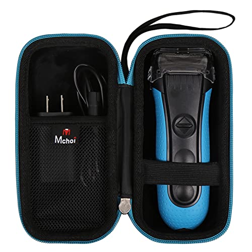 Mchoi Hard Case Fits for Braun Series 3/ Series 5, 3040s, 3010S, 5018s, 5140s Electric Razor Shaver, Shaver Travel Storage Cae, Case Only