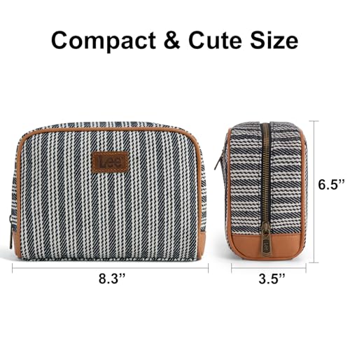 Montana West x Lee Travel Makeup Bag Large Capacity Cosmetic Bag Make up Organizer Case for Women Toiletry Bag Travel Essentials