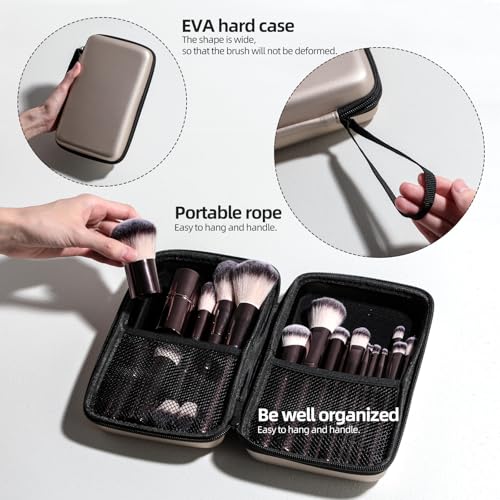 BS-MALL Makeup Brushes Set Pro ? 22 Pcs Foundation Concealer Blush Eyeshadow Brush with Portable Cosmetic Case for Travel & Events