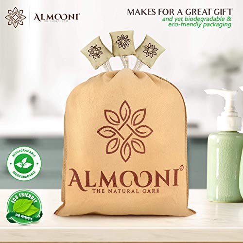 Premium Natural Egyptian Shower Loofah Sponge and Loofah Pad Bundle, Made with Natural Egyptian Shower Loofah Sponge That Gets Your Body Clean