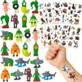 84Pcs Italian Brainrot Party Favors with Brainrot Action Figure & Brainrot Meme Temporary Tattoo, Decorations Gifts for Fans Office Home Desktop Decor