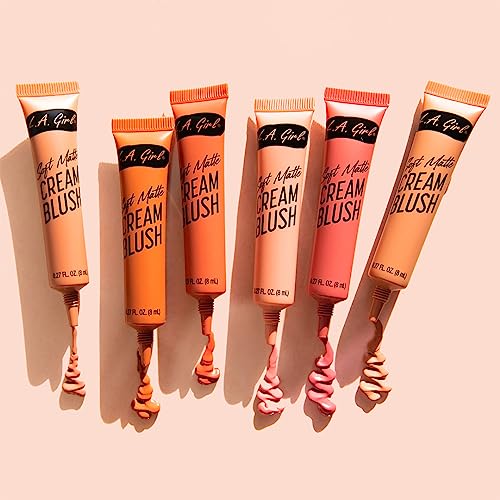 L.A. Girl Soft Matte Cream Blush, Grace GBL442 (Pack of 2)
