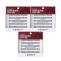 i?ENVY Knot Free Individual Lashes 3 Pack (Ultra Black - Short)