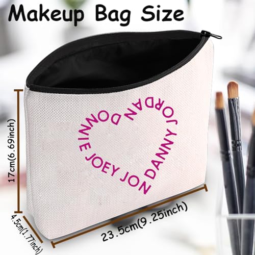 TSOTMO Music Lover Gift Concert Souvenir Gift Boy Band Group Gift Still Hangin Tough Vintage Groupie Inspired By Band Cosmetic Bag For Fans(Groupie)