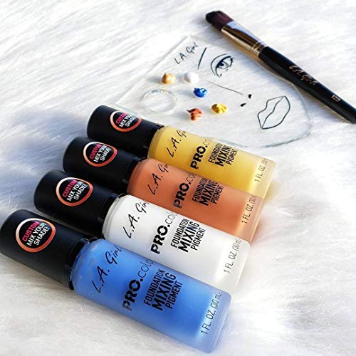L.A. Girl PRO.color Foundation Mixing Pigment, Orange GLM713 (Pack of 3)