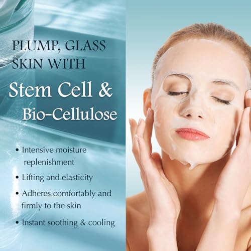 DANIQUE Bio-Cellulose Sheet Mask ? Premium Korean Skincare for Hydrated, Nourished, and Smooth-Looking Skin (25g * 4EA)