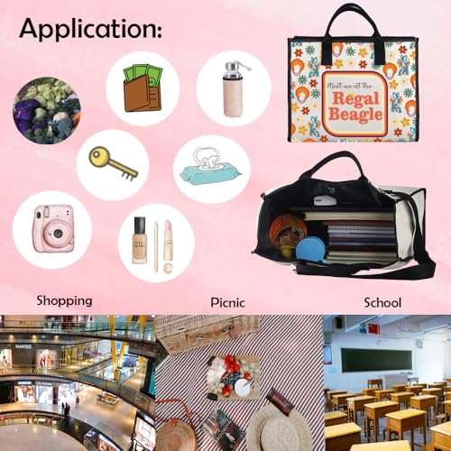 MNIGIU TV Show Inspired Gift TV Show Lover Gift T-V S-how Fans G-ift HR Tote Bag