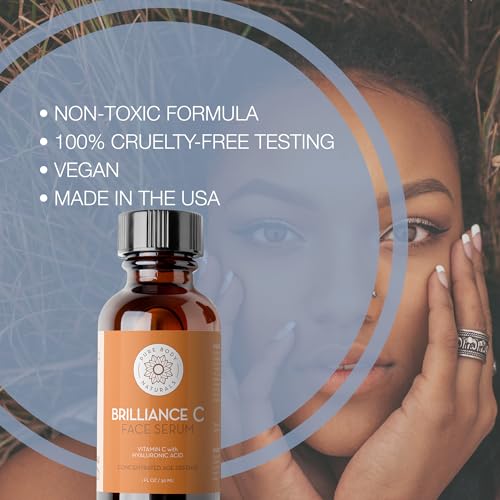 Pure Body Naturals Facial Serum - Hyaluronic Acid Serum, Retinol Serum, Vitamin C Serum, and Vitamin B3 (Niacinamide) Serum - A Perfect Serum Gift Set for Women of All Ages